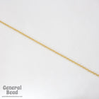 2.4mm x 2.6mm Gold Textured Link Chain CC242-General Bead