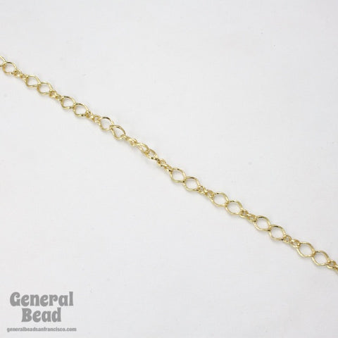 5mm x 7.4mm Bright Gold Figaro Chain CC245-General Bead
