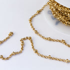 2mm Bright Gold Satellite Rolo Chain CCA262-General Bead