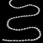 Bright Silver 1.5mm Diamond Cut Ball Chain CC91-General Bead