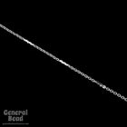2mm x 1.5mm Bright Silver Petite Cable Chain CC96-General Bead