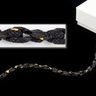 3mm Black/Gold Rope Chain Chain CC133-General Bead