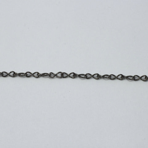 5mm x 2mm Gunmetal Figure Eight Chain CC152-General Bead