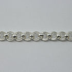 Bright Silver 7mm x 6mm Double Oval Chain CC169-General Bead