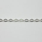 Bright Silver 4mm x 3mm Classic Cable Chain CC173-General Bead