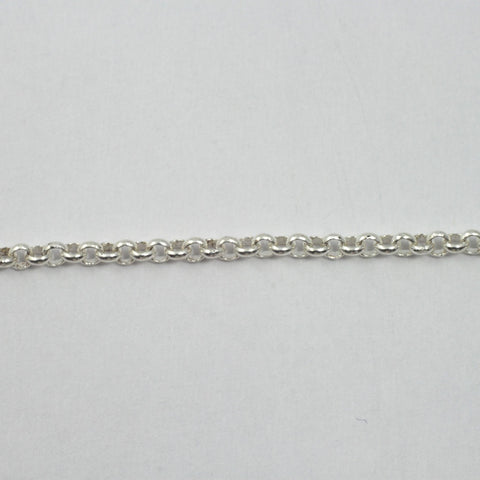 Bright Silver 2mm Rolo Chain CC177-General Bead