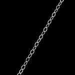 Bright Silver 2mm x 1mm Delicate Cable Chain CC180-General Bead