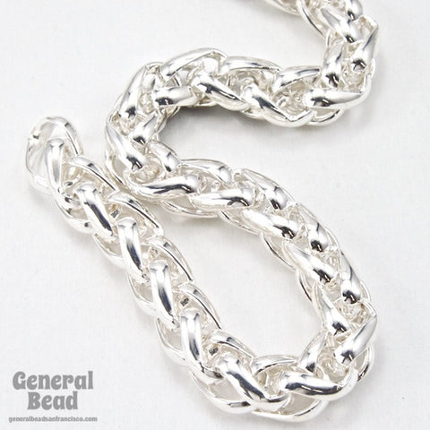 5.5mm Bright Silver Wheat Chain CC218-General Bead