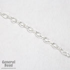 5.4mm x 4.4mm and 5.2mm x 3mm Silver Figure 8 Chain-General Bead