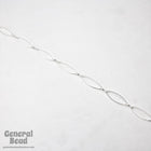 27mm x 8.7mm Silver Oval Link Chain CC248-General Bead