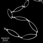 27mm x 8.7mm Silver Oval Link Chain CC248-General Bead