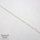 5mm x 3mm Bright Silver Figaro Chain CC258-General Bead
