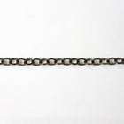 Gunmetal, 5mm x 4.5mm Flat Cable Chain CC89-General Bead
