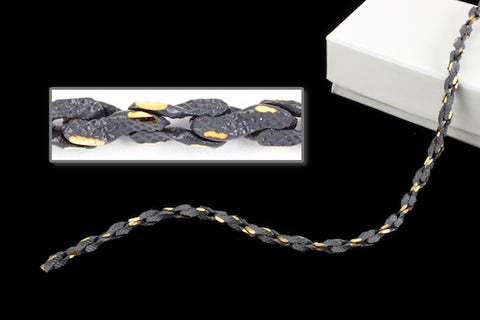 3mm Grey/Gold Rope Chain Chain CC133-General Bead