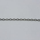 Gunmetal, 3mm Small Oval Links & Bows Chain CC143-General Bead