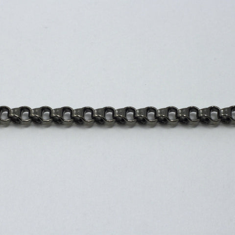 Gunmetal, 5.5mm x 3.8mm Box Chain CC166-General Bead