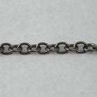 Gunmetal 7mm x 8mm Classic Cable Chain CC167-General Bead