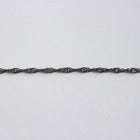 Gunmetal 1.5mm Spiral Link Chain CC170-General Bead