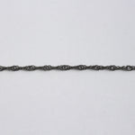 Gunmetal 1.5mm Spiral Link Chain CC170-General Bead