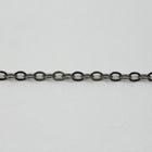 Gunmetal 4mm x 3mm Classic Cable Chain CC173-General Bead