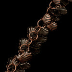 Antique Copper 7mm Shell Chain CC176-General Bead