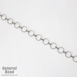 9mm Gunmetal Round Link Chain CC211-General Bead