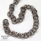 6.4mm Gunmetal Round Cable Chain CC224-General Bead