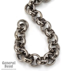 11mm Gunmetal Rolo Chain CC230-General Bead