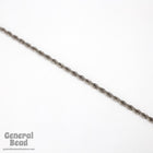 3.8mm Gunmetal Classic Rope Chain CC232-General Bead