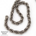 5mm Gunmetal Rope Chain CC233-General Bead