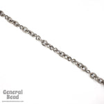 Gunmetal 8mm x 10mm Oval and 7mm x 12.7mm Twist Link Chain CC240-General Bead
