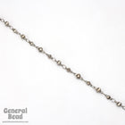 Gunmetal Alternating Disc Chain CC250-General Bead
