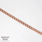 6mm x 8mm Antique Copper Curb Chain-General Bead