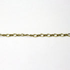 3mm x 2.5mm Antique Brass Figaro Chain CC90-General Bead