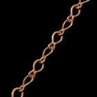 3mm x 4mm Antique Copper Drop Link Chain CC151-General Bead