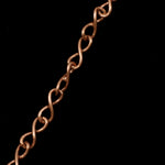 5mm x 2mm Antique Copper Figure Eight Chain CC152-General Bead