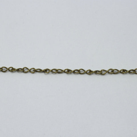 5mm x 2mm Antique Brass Figure Eight Chain CC152-General Bead