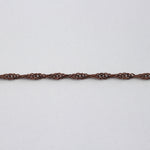 Antique Copper 1.5mm Spiral Link Chain CC170-General Bead