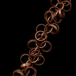 Antique Copper 5mm Dangle Links Chain CC171-General Bead
