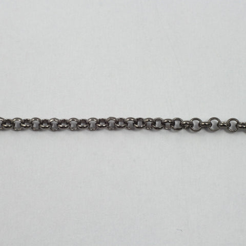 Gunmetal 2mm Rolo Chain CC177-General Bead