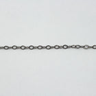 Gunmetal 2mm x 1mm Delicate Cable Chain CC180-General Bead