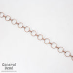 9mm Antique Copper Round Link Chain CC211-General Bead