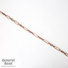 17.7mm x 6mm Antique Copper Stretched Oval Chain CC216-General Bead