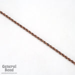 1.6mm Antique Copper Spiral Rope Chain CC259-General Bead