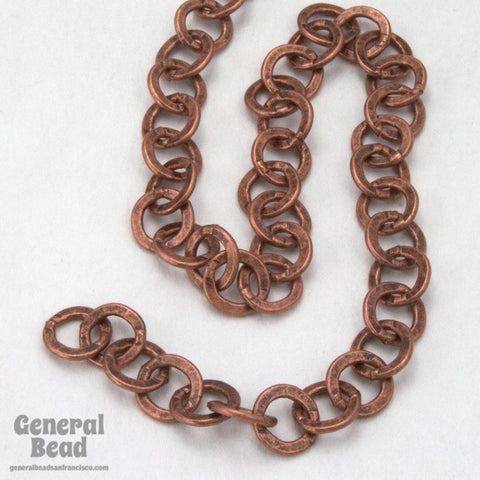 6.4mm Antique Copper Round Cable Chain CC224-General Bead
