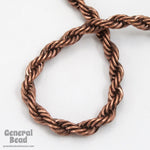 3.8mm Antique Copper Classic Rope Chain CC232-General Bead