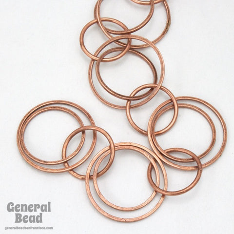 22mm Antique Copper Multiple Link Chain CC251-General Bead
