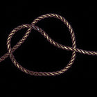 4mm Brown/Gold Flat Braided Chain #CC92-General Bead