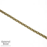 5mm Antique Brass Textured Circular Cable Chain CC49-General Bead