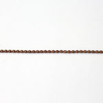 Antique Copper 1.5mm Diamond Cut Ball Chain CC91-General Bead